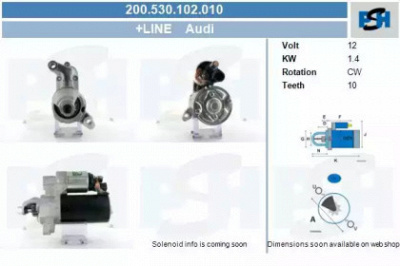 CV PSH 200530102010 -  Стартер